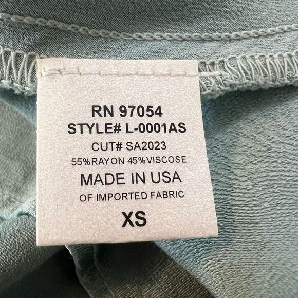 Lanston NWT Seafoam Green Bias Cut Mini Slip Dress Lined Metallic Sheen Green XS - Picture 7 of 13